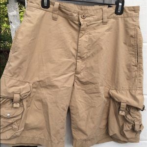 Like new tan Cargo shorts